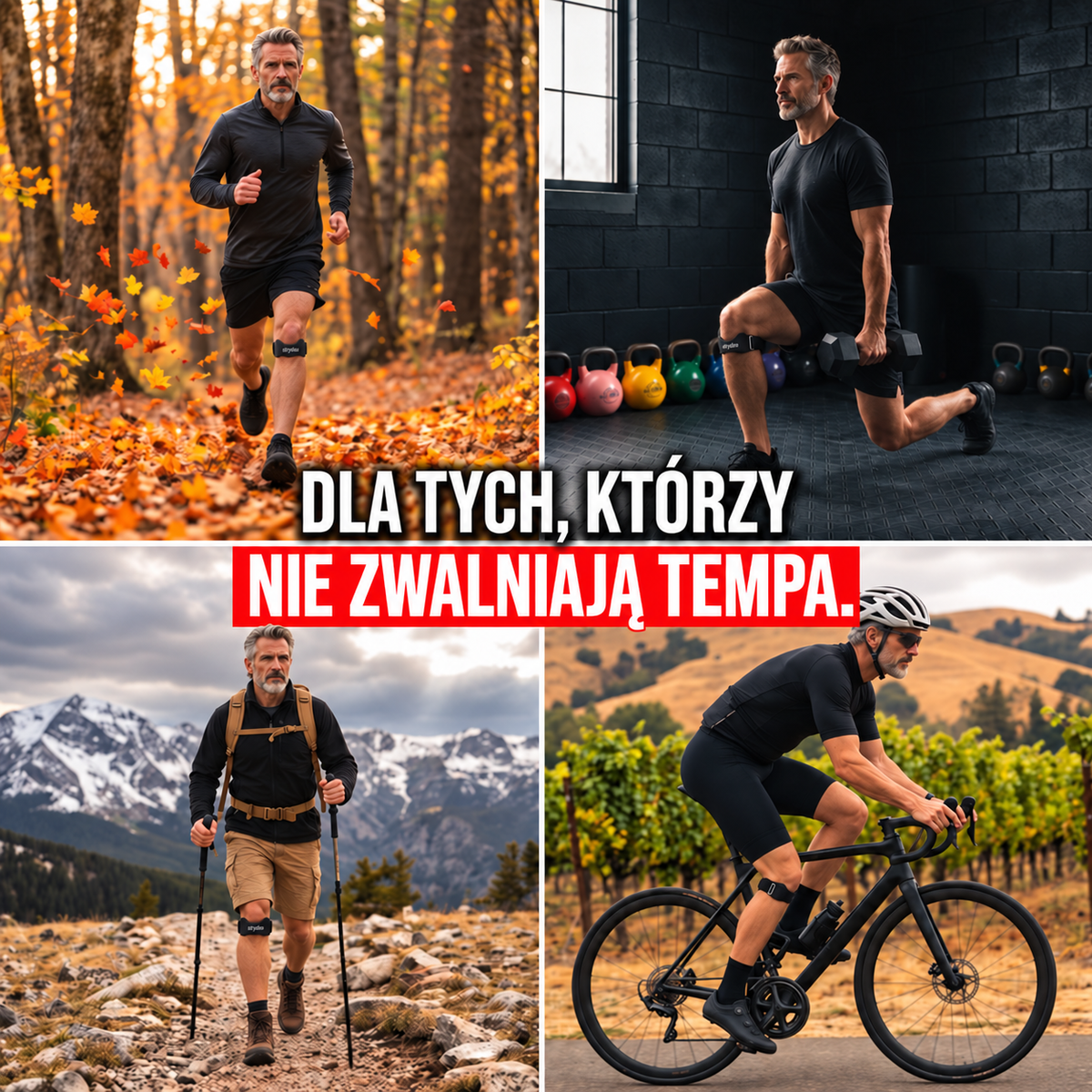 Strydea™ - precyzyjna opaska na kolano